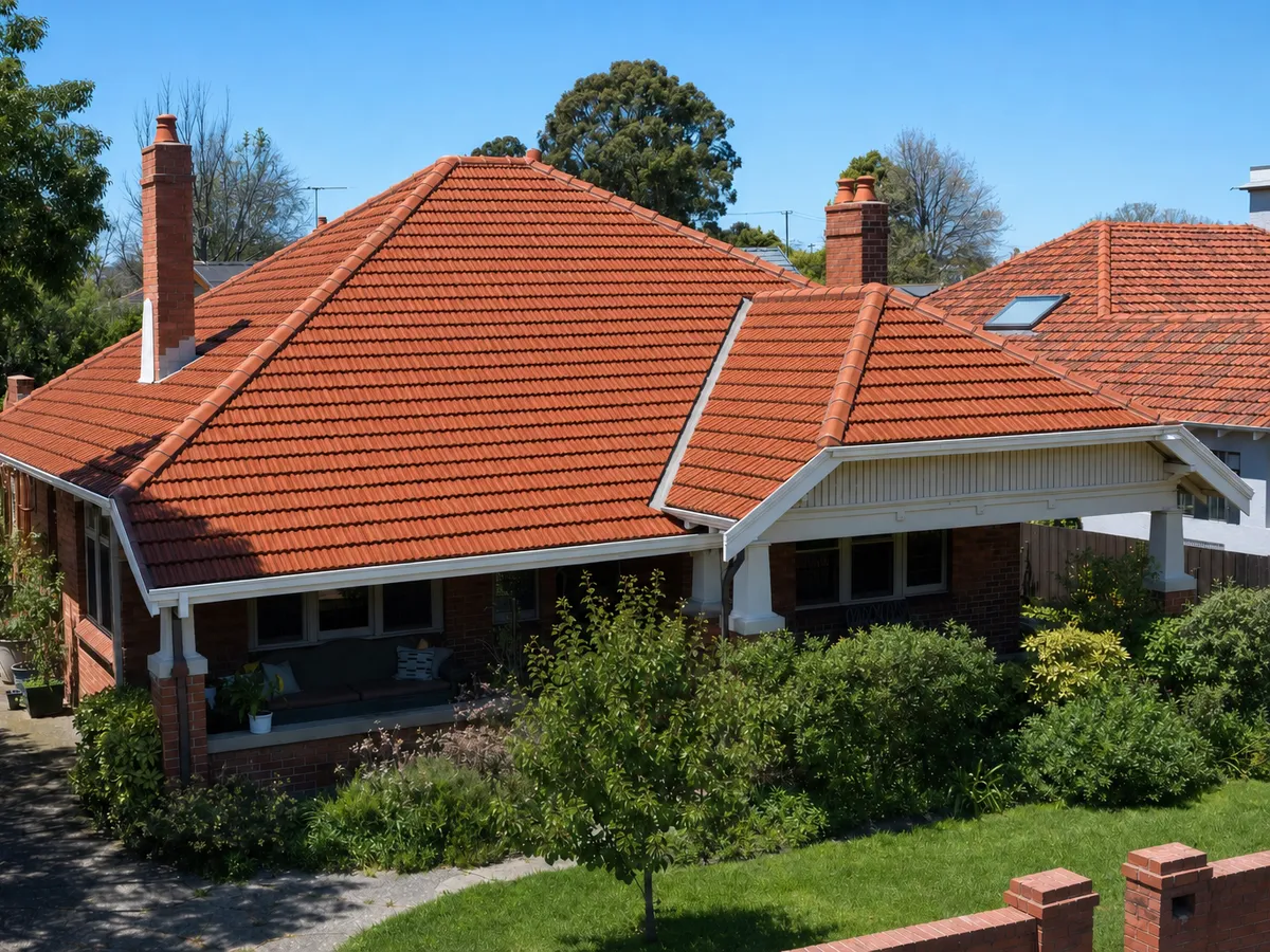 Terracotta Roof Restoration in Northern Suburbs — after