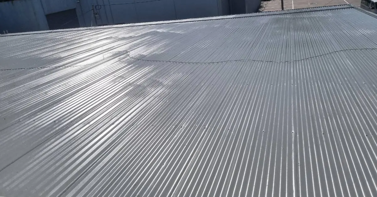 Rusted Metal Roof Restoration in Completed client project — after