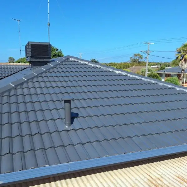 Tile roof repair and restoration — recoated finish — Roof Restoration Services Northern Suburbs Melbourne